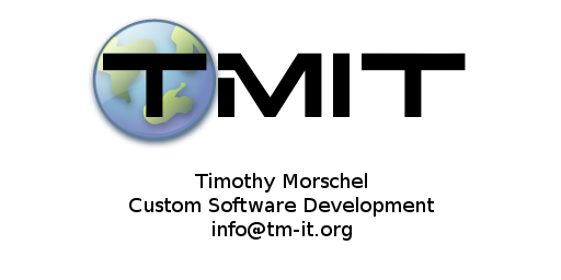 TMIT<br />Timothy Morschel<br />Custom Software Development
